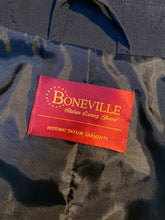 Load image into Gallery viewer, 1990s Boneville Trenchcoat Blue
