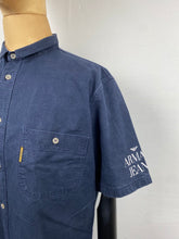 Load image into Gallery viewer, 1980s Aj denim shirt summer blue
