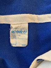 Load image into Gallery viewer, 1970s Adidas Polo dragonblue
