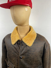 Load image into Gallery viewer, 1987 EA sheepskin bomber jacket
